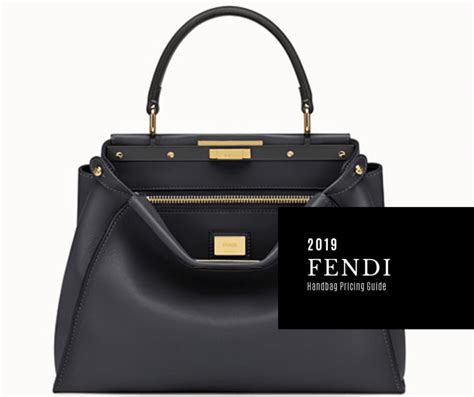 designer handbags fendi|Fendi bag price list.